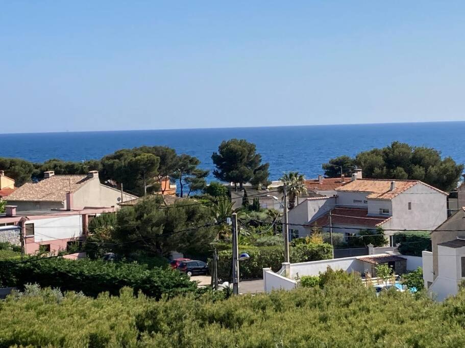 Appartement 2 Chambres Terrasse Vue Mer Carry-le-Rouet Esterno foto